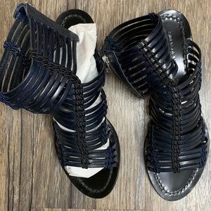 Sigerson Morrison Sandals; Navy; Size 8